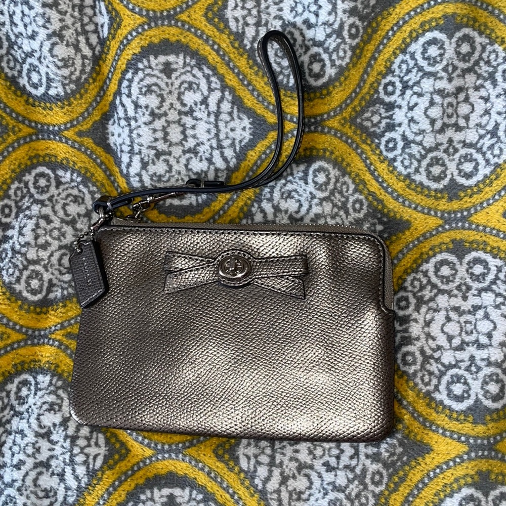 Coach wristlet